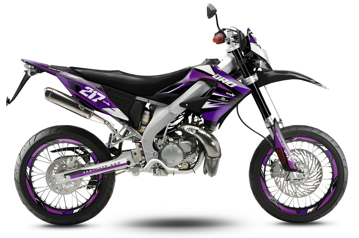 Kit déco 50cc Derbi DRD Pro Lilaks