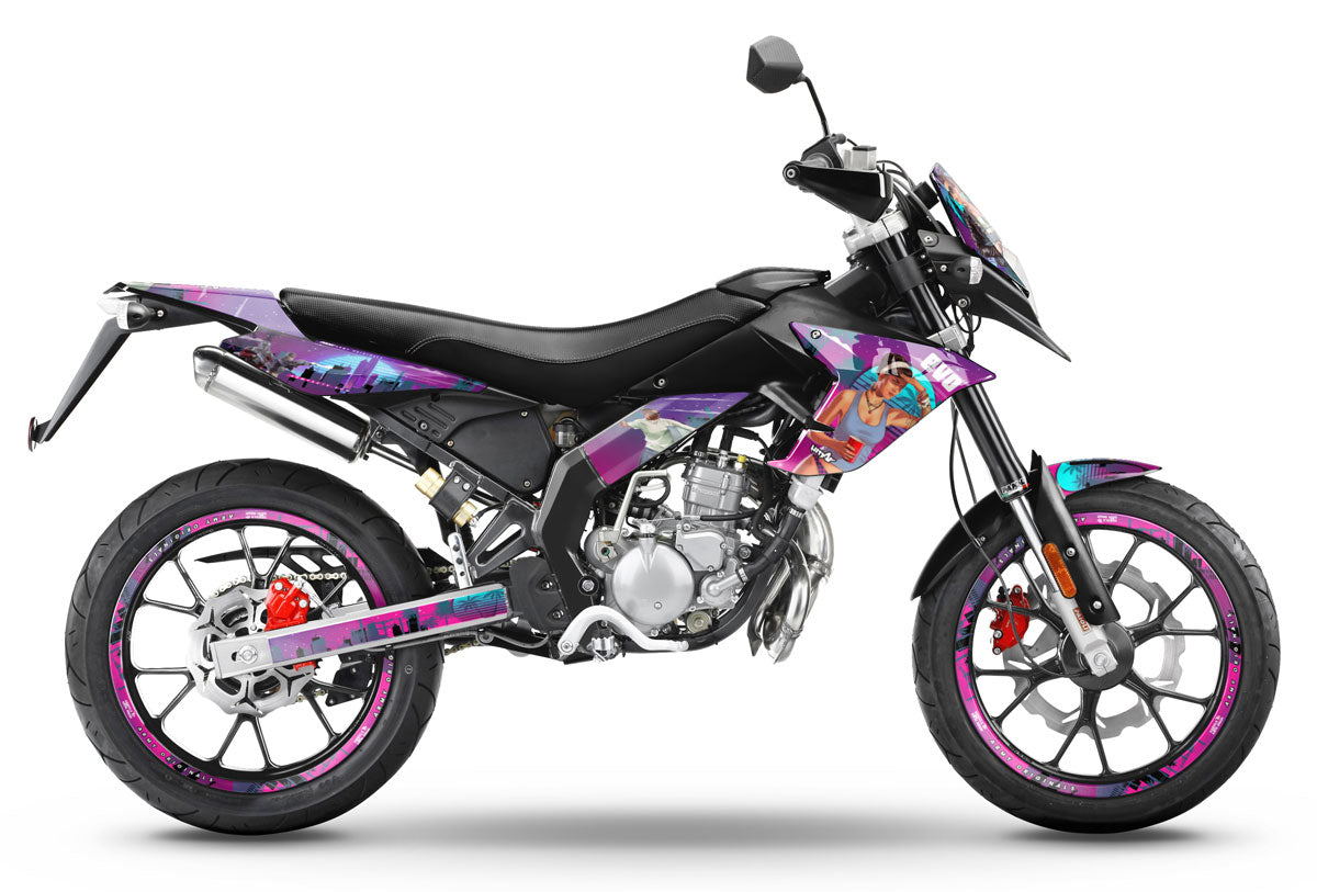 Kit déco 50cc Derbi Senda DRD Evo Vice City