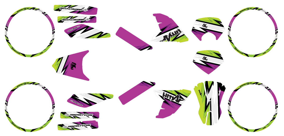 Kit déco 50cc Derbi Senda DRD Evo Victory