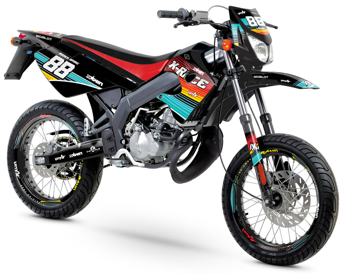 Dekalsett 50cc Derbi Senda X-race/X-treme 2003-2009 Bikelife