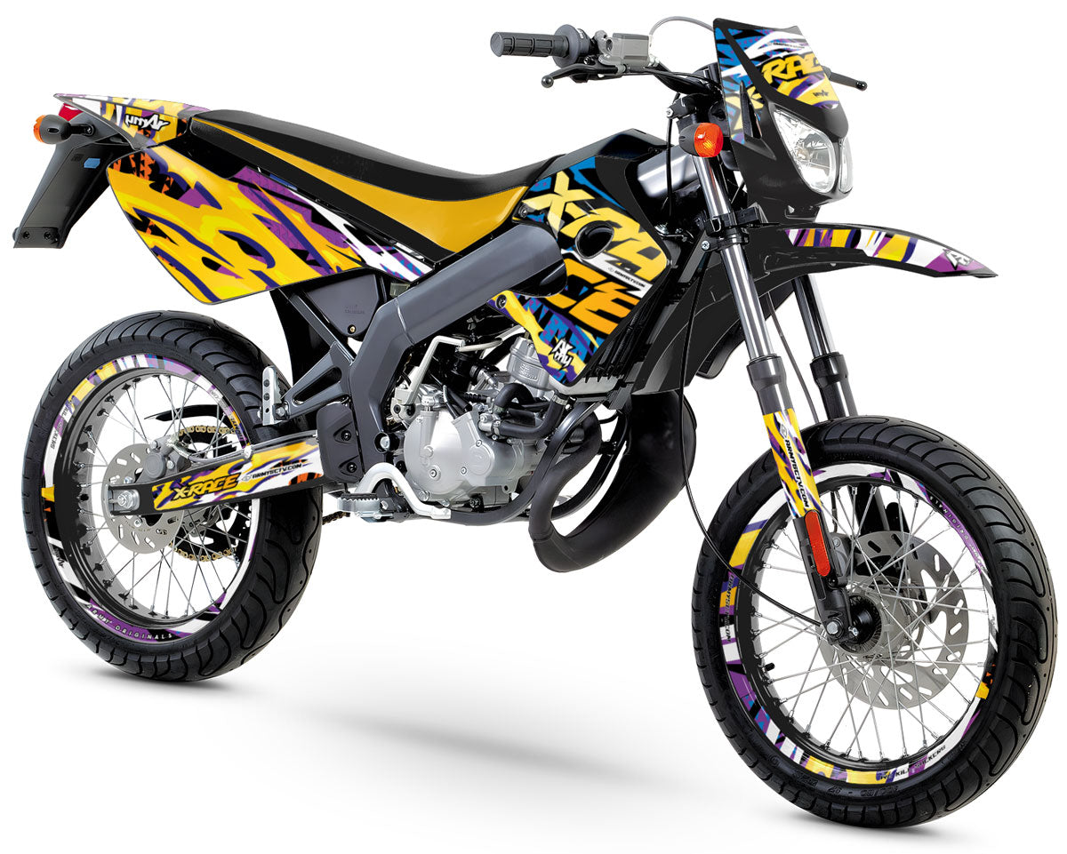 Dekalsett 50cc Derbi Senda X-race/X-treme 2003-2009 Army Cali Gelato