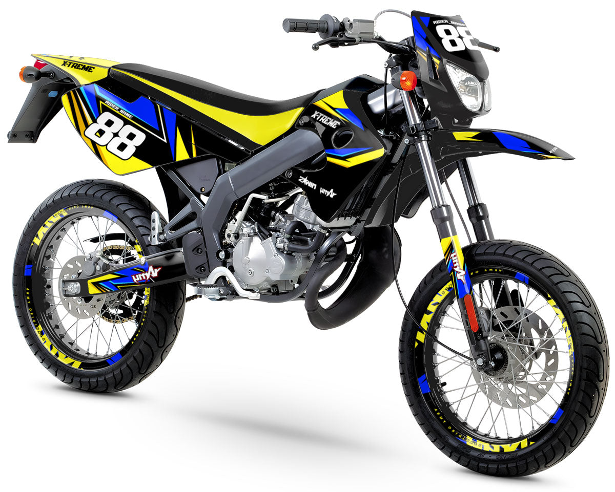 Dekalsett 50cc Derbi Senda X-race/X-treme 2003-2009 Army Finder