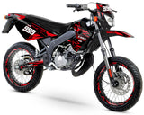 Dekalsett 50cc Derbi Senda X-race/X-treme 2003-2009 Åttende