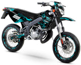 Dekalsett 50cc Derbi Senda X-race/X-treme 2003-2009 Åttende