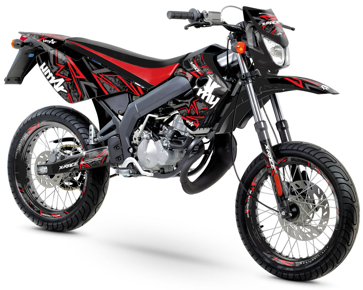 Kit déco 50cc Derbi Senda X-race/X-treme 2003-2009 Army Redrum