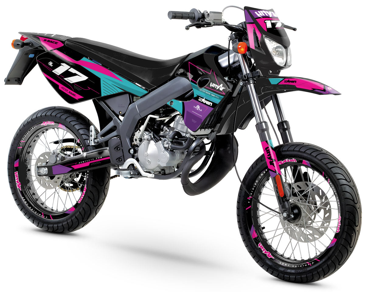 Kit déco 50cc Derbi Senda X-race/X-treme 2003-2009 Synth