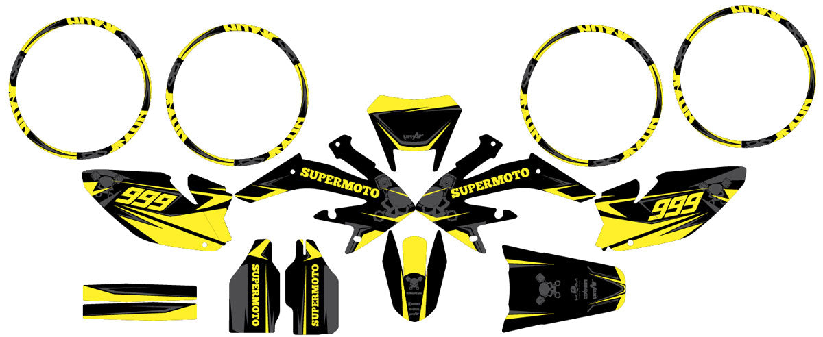 Kit déco HM CRM 50 Derapage Cold