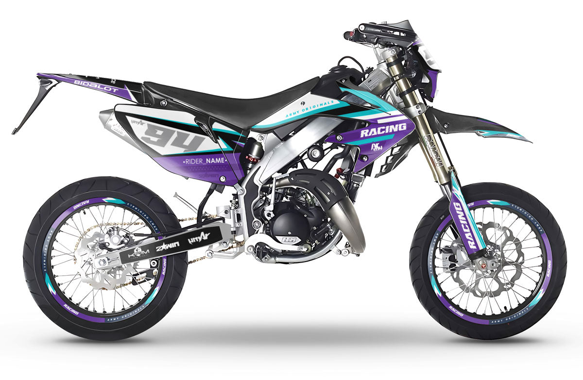 Kit déco HM CRM 50 Derapage Army Imperator