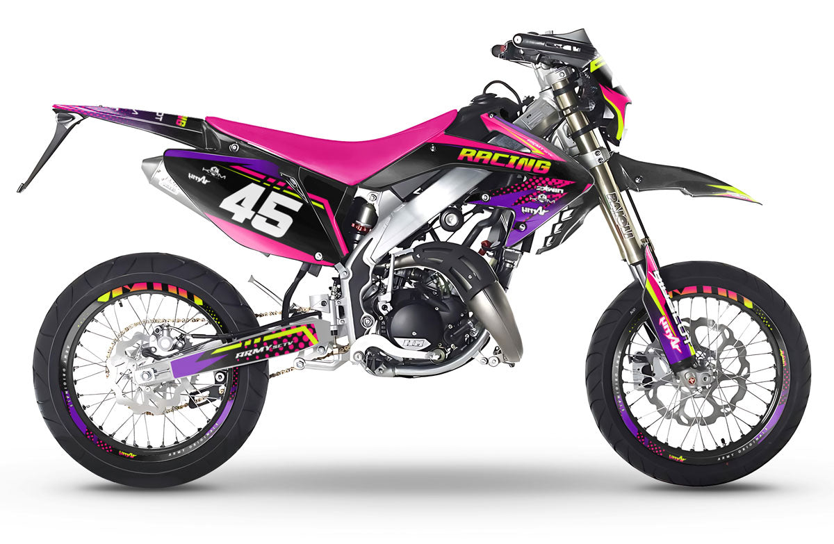 Kit pegatinas HM CRM 50 Derapage Neon