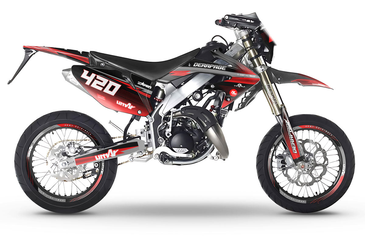 Kit déco HM CRM 50 Derapage Septième