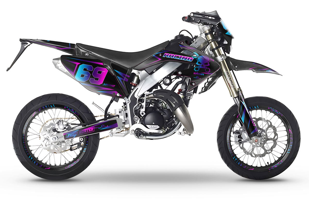 Graphic decals Honda HM 50 CRM - Unique style for your motorcycle