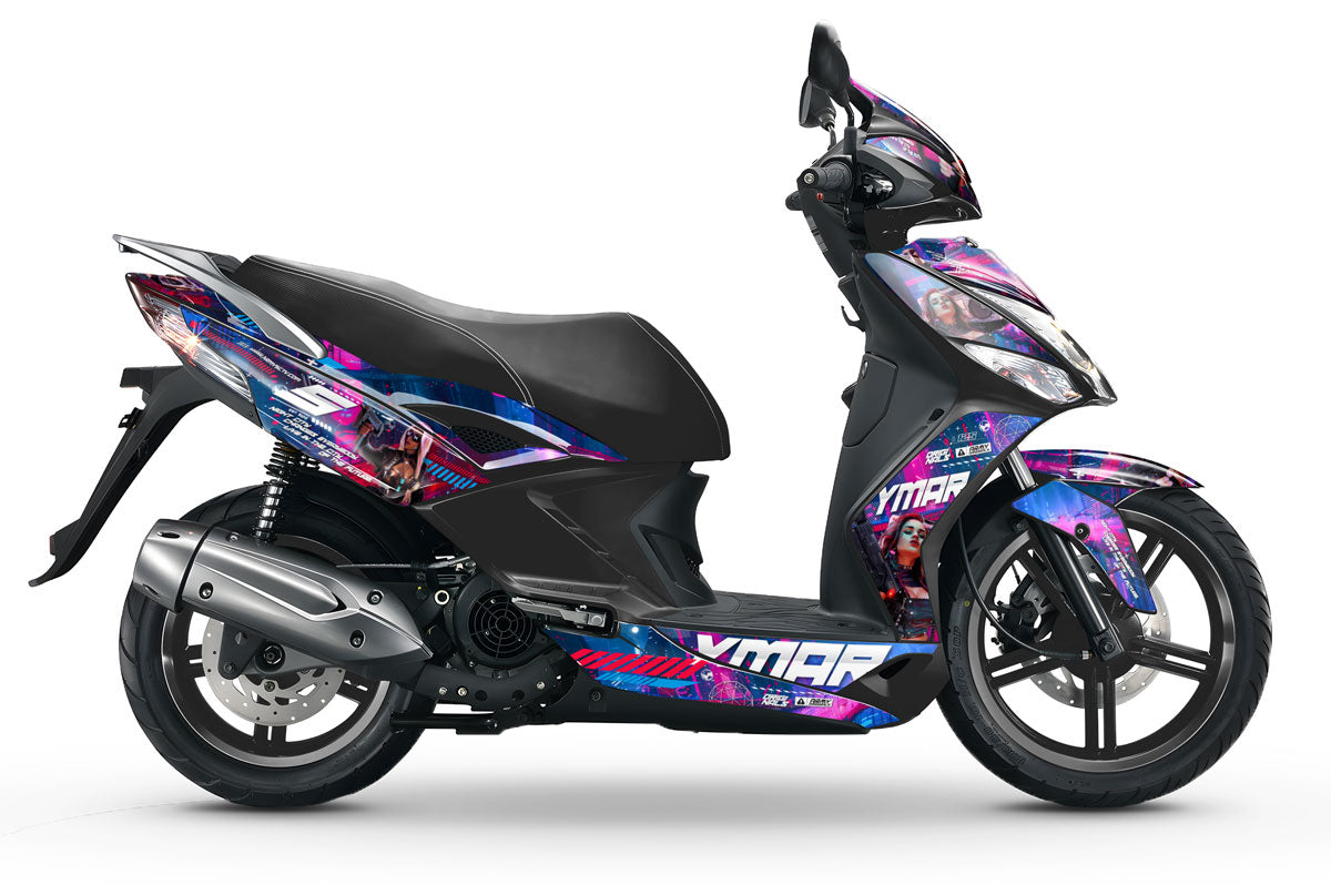 Kit pegatinas Kymco Agility City 2019-2023 Cyberscoot