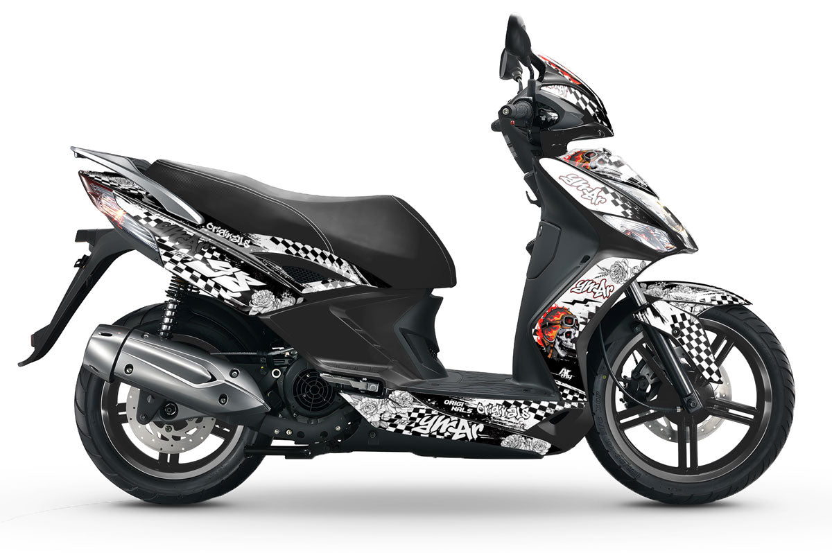Kit pegatinas Kymco Agility City 2019-2023 Skullfast