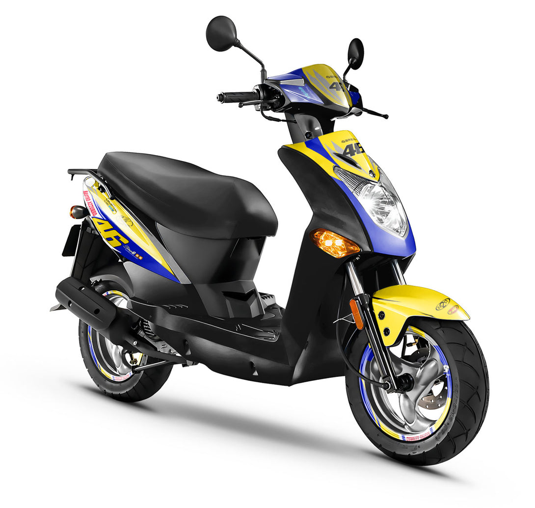 Kit déco scooter Kymco Agility 50 et 125cc Breil