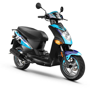 Kit déco scooter Kymco Agility 50 et 125cc Hero | autocollants moto | personnalisation 50cc | armysctv