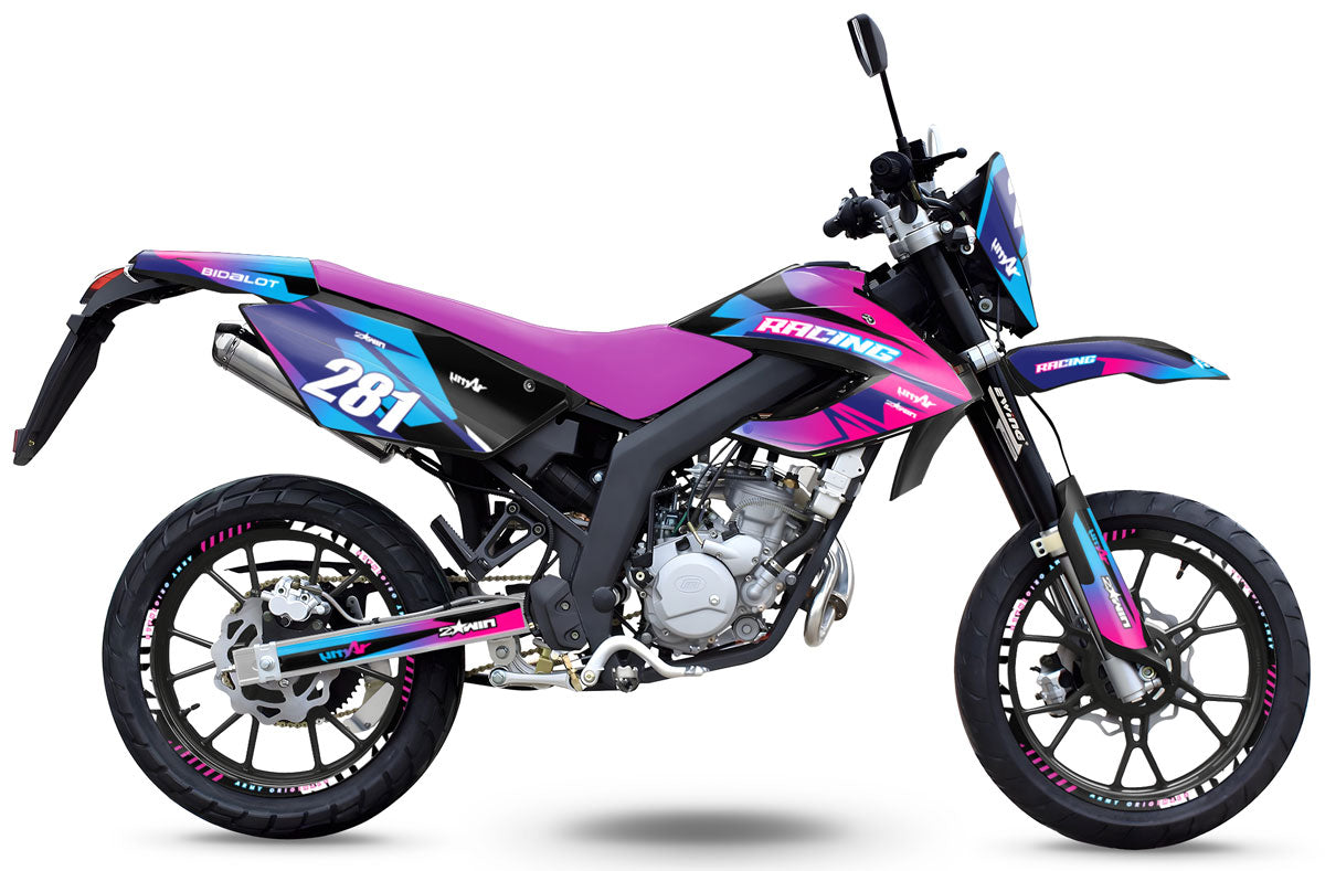 Kit pegatinas 50cc Masai Razer 50 SM 2012-2025 Army Blast