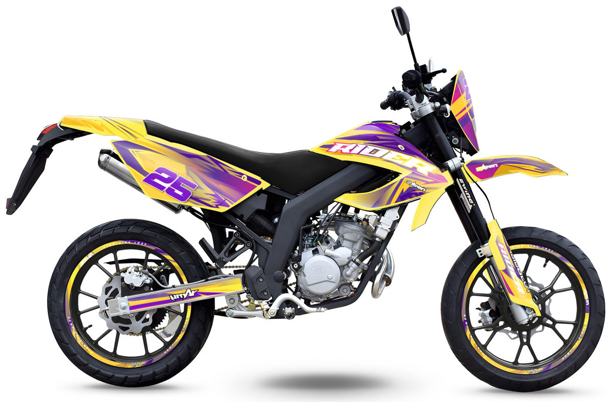 Dekor kit 50cc Masai Razer 50 SM 2012-2025 Flamer