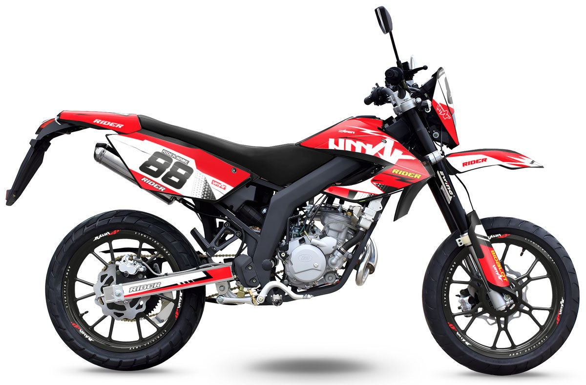 Kit pegatinas 50cc Masai Razer 50 SM 2012-2025 Ejército Legacy