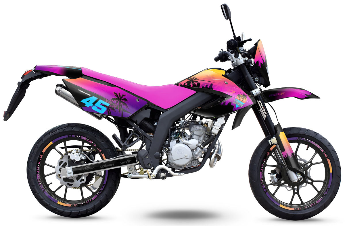 Kit pegatinas 50cc Masai Razer 50 SM 2012-2025 Ejército Miami