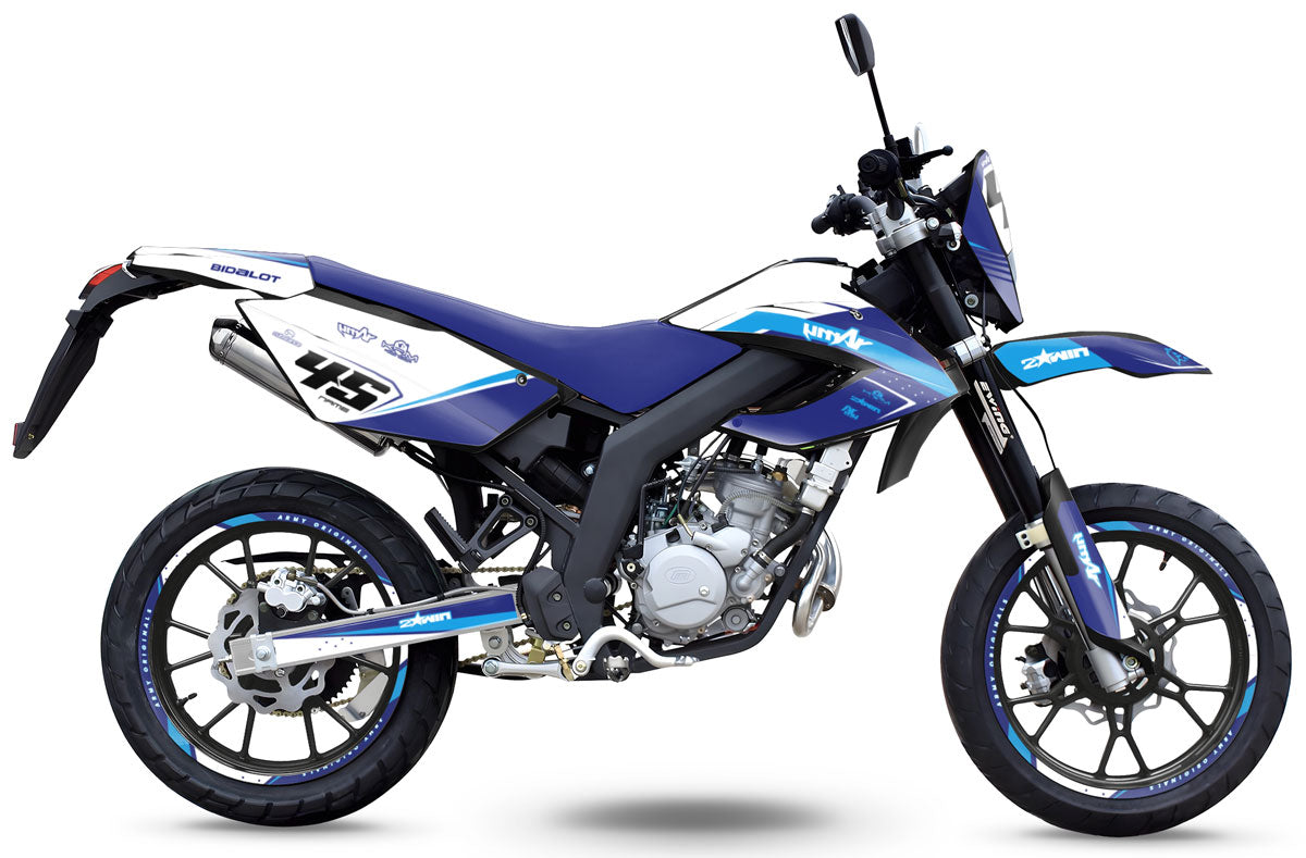 Kit pegatinas 50cc Masai Razer 50 SM 2012-2025 Misil del Ejército