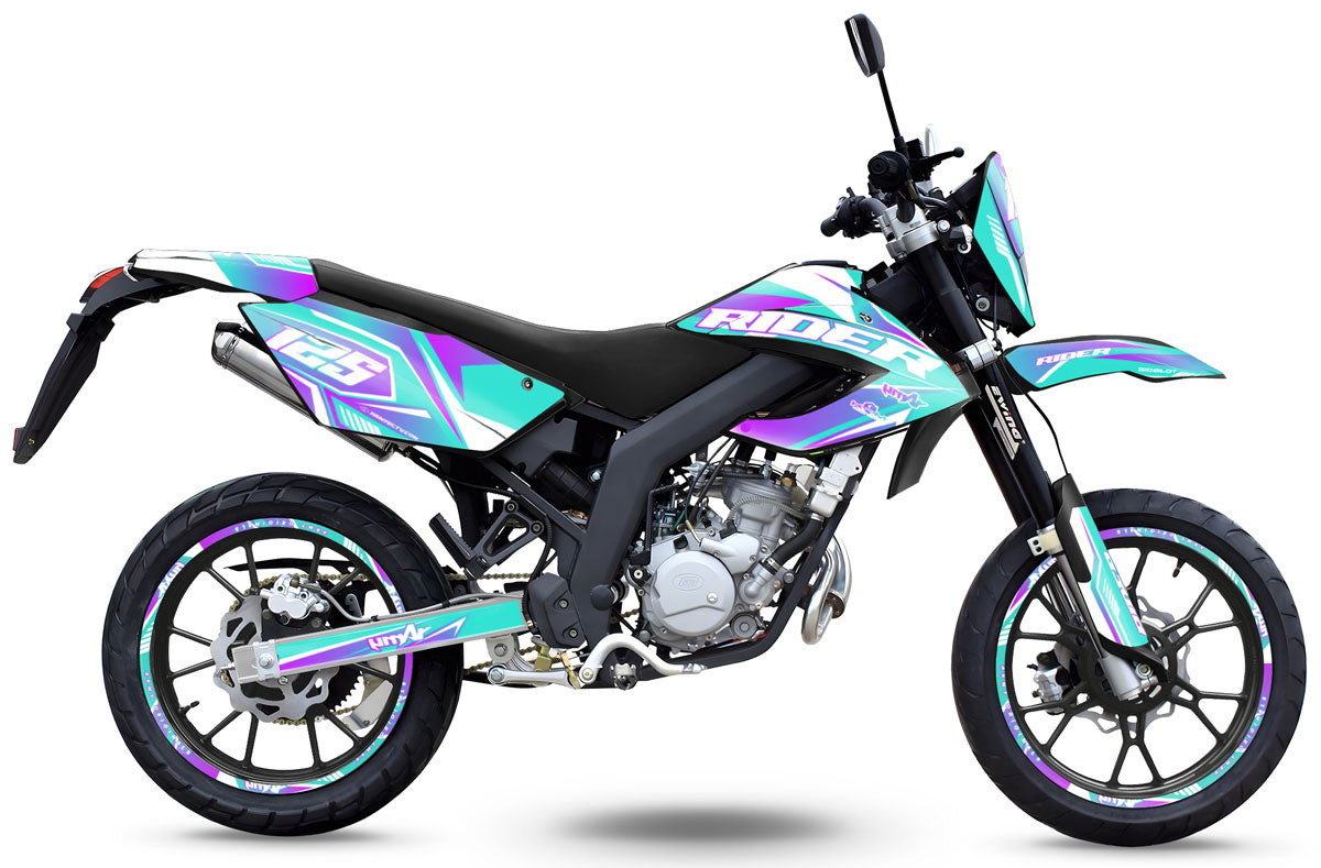 Kit déco 50cc Masai Razer 50 SM 2012-2025 MX Sky