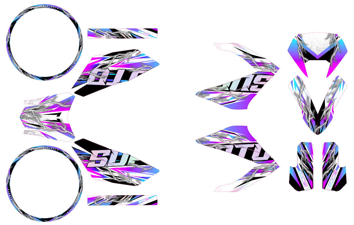 Kit déco 50cc Masai Razer 2012-2025 Shiro