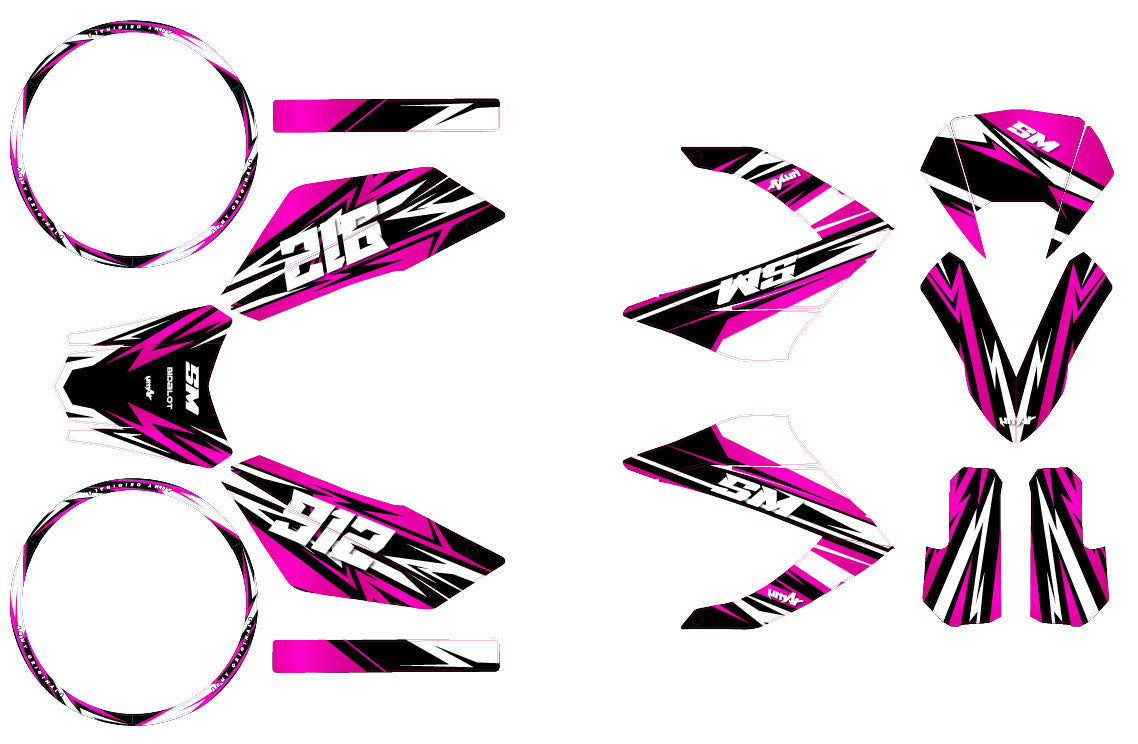 Kit déco 50cc Masai Razer 2012-2025 Skyprem