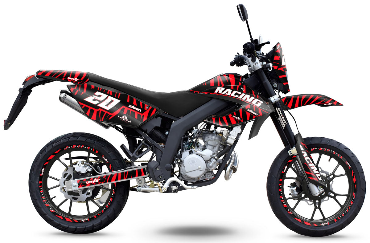 Kit déco 50cc Masai Razer 2012-2025 Zebra