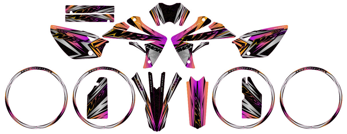 Kit déco Rieju MRT 50cc 2009-2021 Mescla