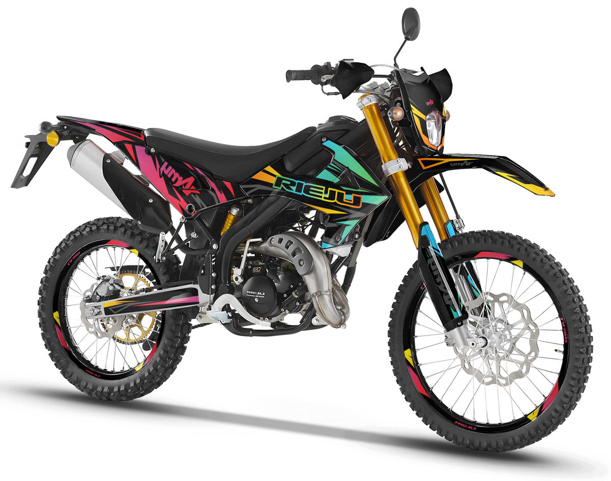 Kit déco Rieju MRT Off-Road 50cc 2022-2025 Eclipse | autocollants moto | personnalisation 50cc | armysctv