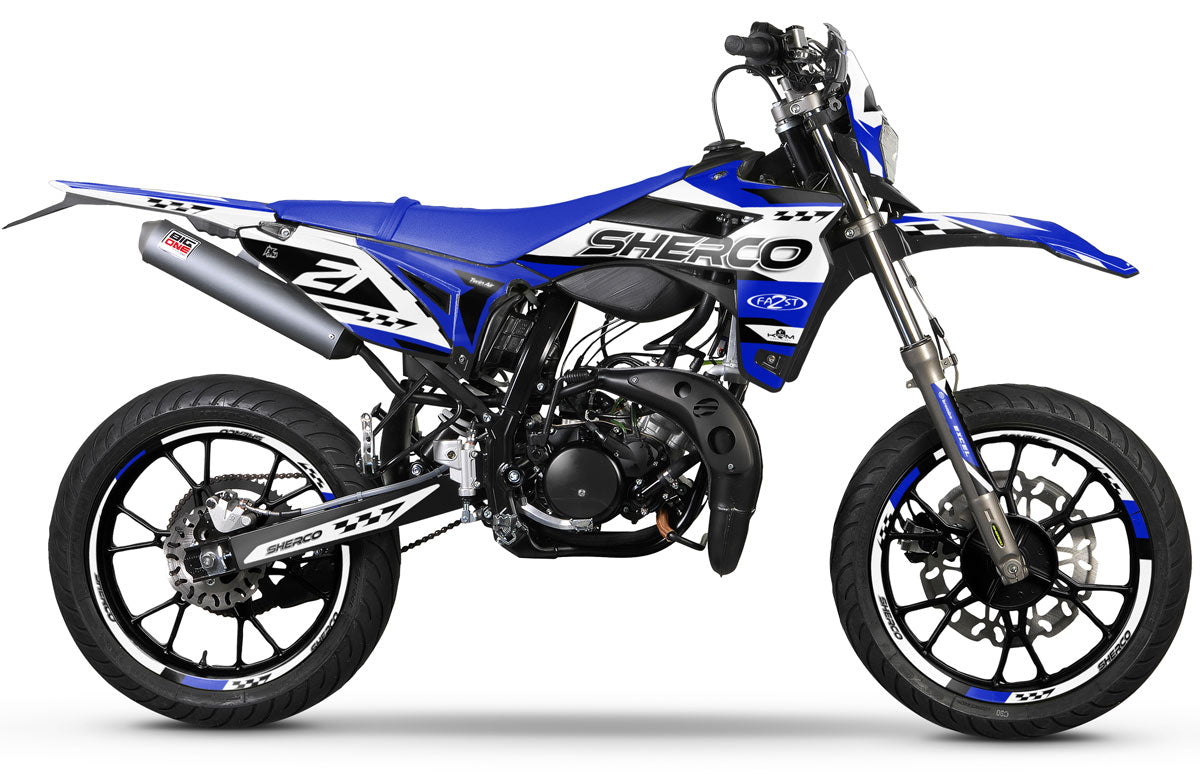 Kit pegatinas Sherco 50cc 2017-2025 Skarp | pegatinas para moto | personalización 50cc | armysctv