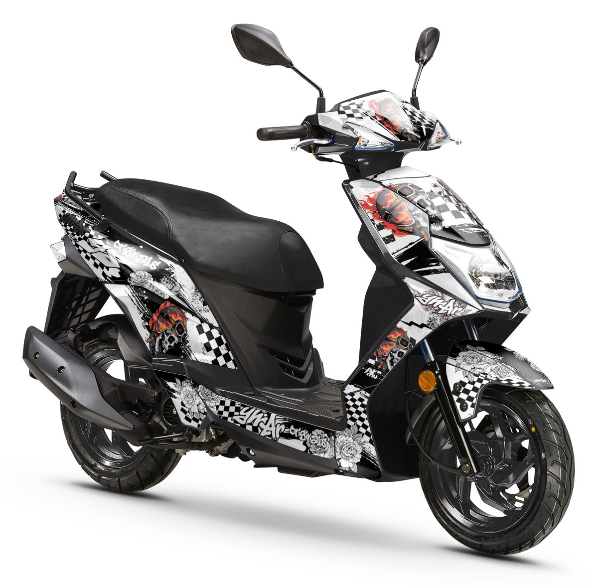 Kit déco Sym Orbit 3 Skullfast