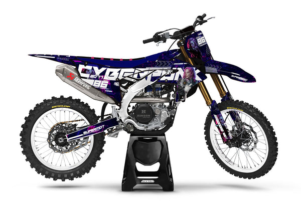 Kit déco moto cross Yamaha 250 & 450 YZF Cyborg