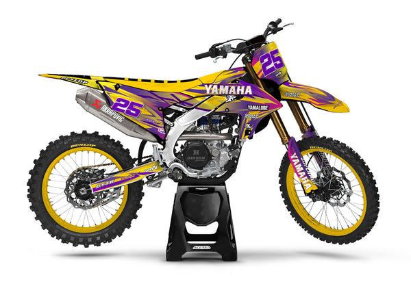 Kit déco moto cross Yamaha 250 & 450 YZF Flamer
