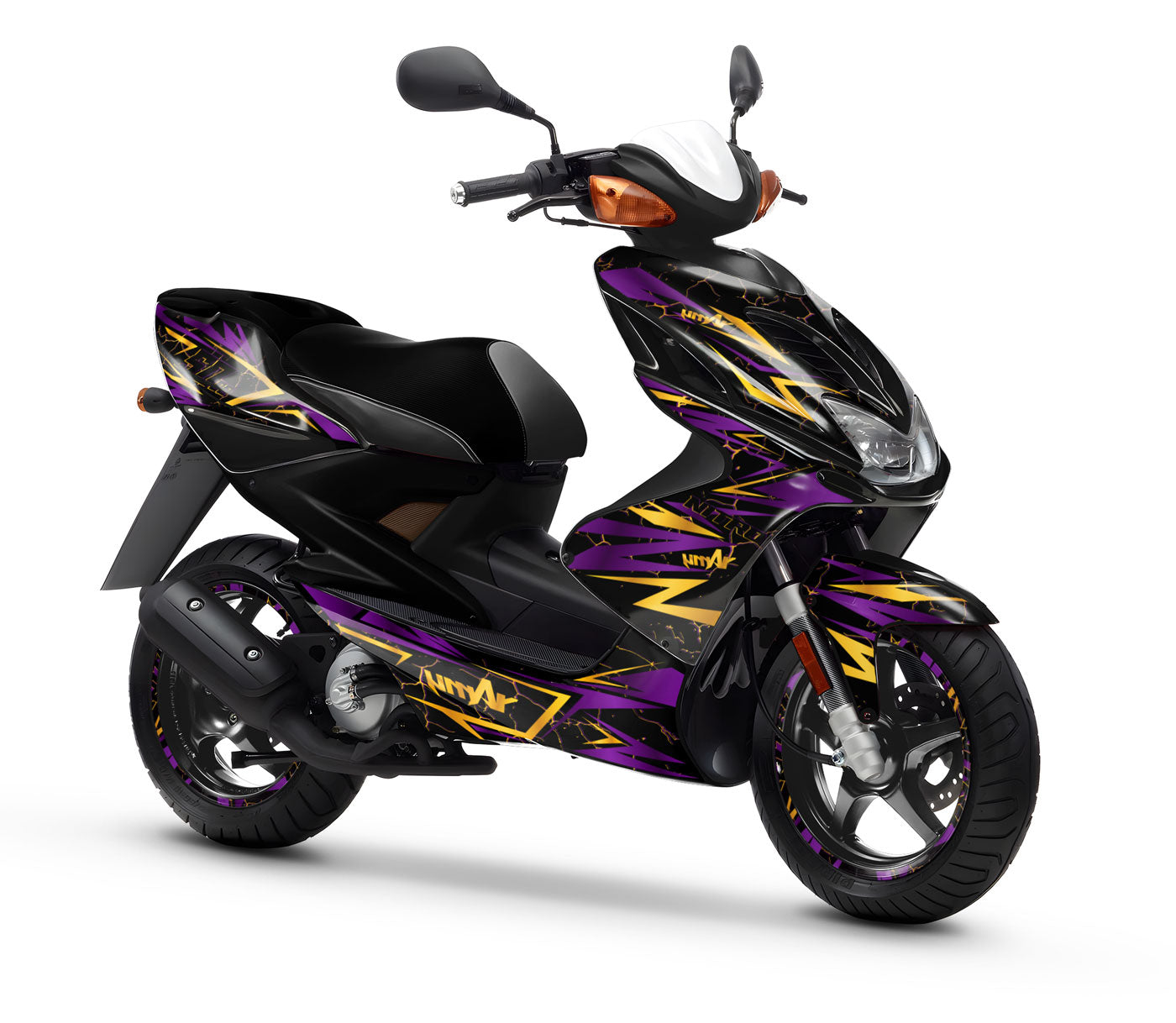 50cc Graphics kit Yamaha Aerox / MBK Nitro 1999-2012 Blue – armysctv
