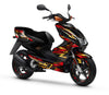 Kit pegatinas 50cc Yamaha Aerox / MBK Nitro 1999-2012 Azul