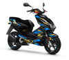 Kit pegatinas 50cc Yamaha Aerox / MBK Nitro 1999-2012 Azul