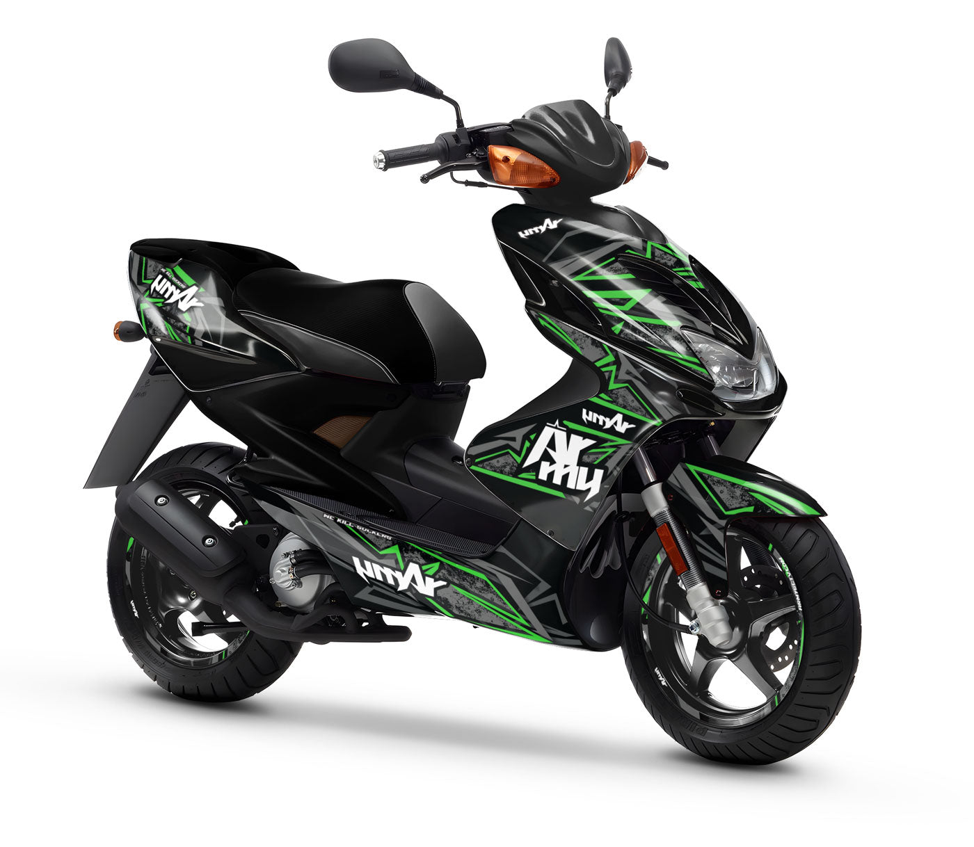 Deko-sett 50cc Yamaha Aerox / MBK Nitro 1999-2012 Redrum