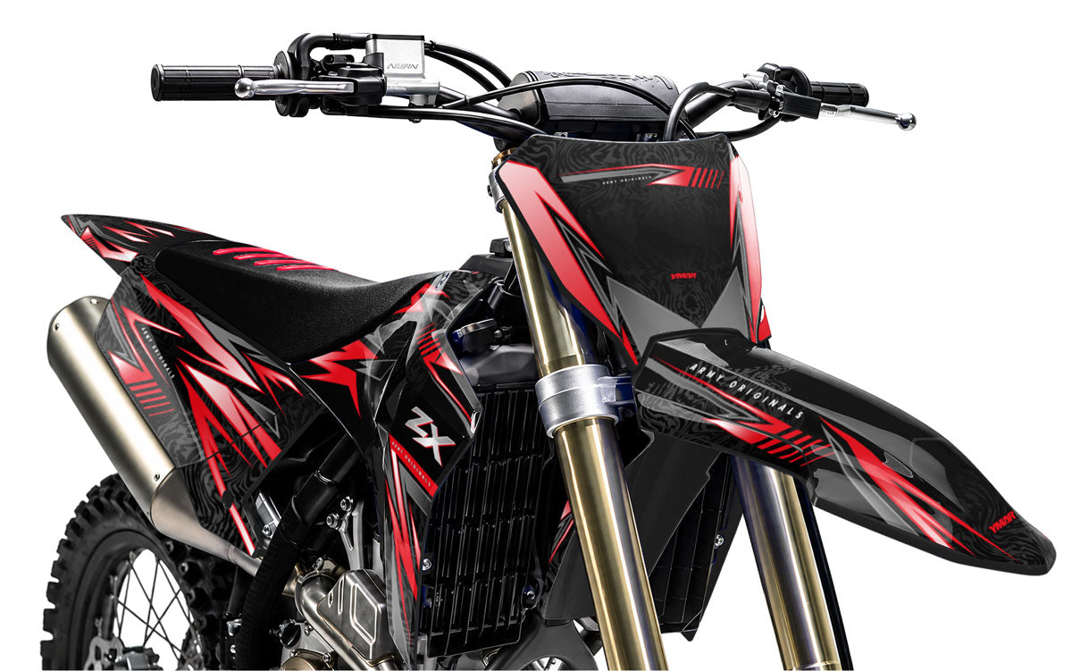 Kit déco ZX Moto MX 250 2026-2027 Alpha