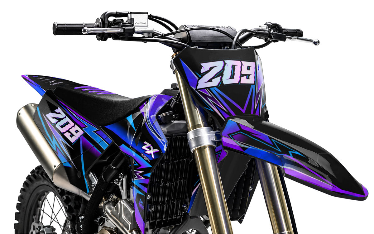 Kit déco ZX Moto MX 250 2026-2027 Cabrez