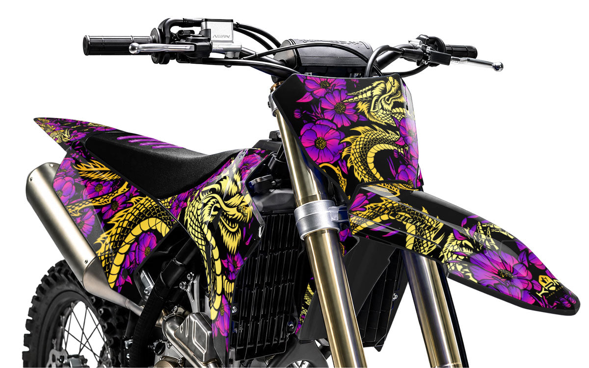 Kit déco ZX Moto MX 250 2026-2027 Dragoflow