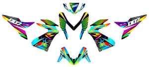 Kit déco 50cc Yamaha Aerox / MBK Nitro 2013-2019 Four twenty | autocollants moto | personnalisation 50cc | armysctv