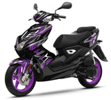 Kit déco 50cc Yamaha Aerox / MBK Nitro 2013-2019 Frost | autocollants moto | personnalisation 50cc | armysctv