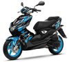 50cc Graphics kit Yamaha Aerox / MBK Nitro 2013-2019 Frost | motorcycle stickers | 50cc customization | armysctv