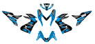 50cc Graphics kit Yamaha Aerox / MBK Nitro 2013-2019 Frost | motorcycle stickers | 50cc customization | armysctv