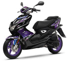 50cc Graphics kit Yamaha Aerox / MBK Nitro 2013-2019 Galaxy | motorcycle stickers | 50cc customization | armysctv