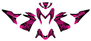 Kit déco 50cc Yamaha Aerox / MBK Nitro 2013-2019 Huitième | autocollants moto | personnalisation 50cc | armysctv