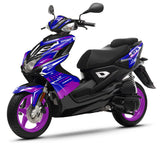 Kit déco 50cc Yamaha Aerox / MBK Nitro 2013-2019 Ninesky | autocollants moto | personnalisation 50cc | armysctv