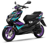 50cc Graphics kit Yamaha Aerox / MBK Nitro 2013-2019 Stream | motorcycle stickers | 50cc customization | armysctv