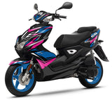 Kit déco 50cc Yamaha Aerox / MBK Nitro 2013-2019 Stream | autocollants moto | personnalisation 50cc | armysctv